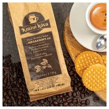 Káva Knižní káva 250g mletá káva (100% arabica)