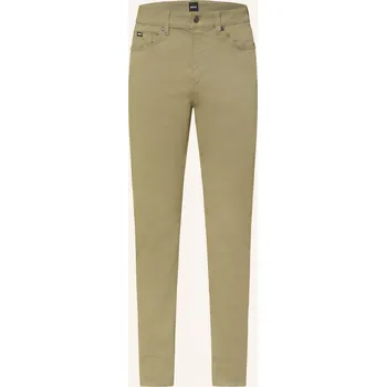 Pánské kalhoty Boss Pánské Kalhoty Delaware Slim Fit, olivová, 36