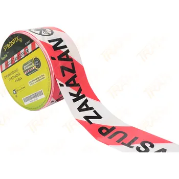 Lepicí páska Ohraničovaní páska 250m Vstup zakázán 04221