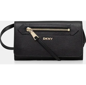 Kabelka Kožená kabelka Dkny R52E3K47 černá 99X, vel. ONE SIZE
