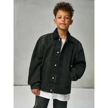 Sinsay - Džínová bunda - černá - 987DX-99J - 987DX-99J-152