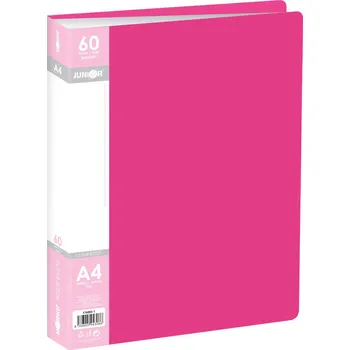 Katalogová kniha A4/60 listová, červená