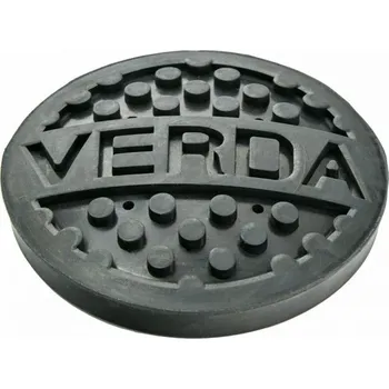 zvedák Guma pod prahy vozidla na hever / podložka pryžová ochranná - průměr 98mm / výška 20mm