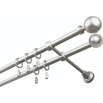 Garnýž Garnýž kovová 440 cm dvouřadá - dvojitá 16 Kalisto satina