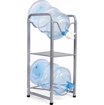 Knihovna Regál ViO 34 x 104 x 34 cm stříbrný