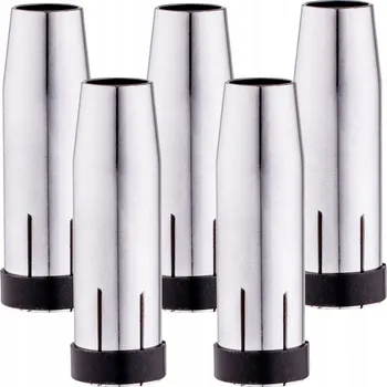 Příslušenství ke svářečce Plynová hubice 5x s plynovou čočkou MB24 TW24 pro svařovací hořák MIGOMAT MIG MAG