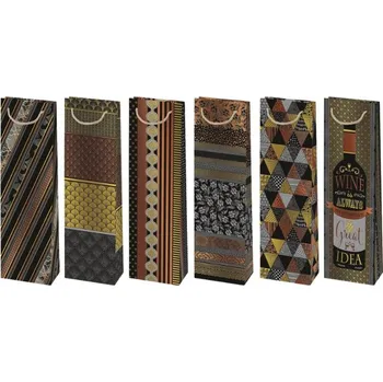 Dárková taška Dárková taška na láhev T12 62, 12x40x9cm