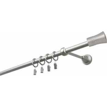 Garnýž kovová 110 cm jednořadá 16 Capri satina