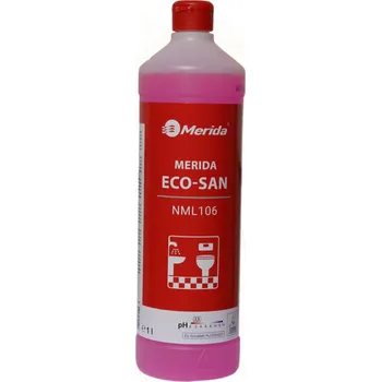 Univerzální čisticí prostředek MERIDA ECO-SAN EKOLOGICKÝ ČISTICÍ PROSTŘEDEK PRO KAŽDODENNÍ MYTÍ SANITÁRNÍHO ZAŘÍZENÍ 1L