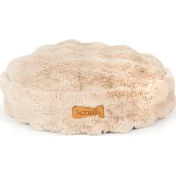 Pelíšek pro psa Scruffs alpine cat bed, Ø 50 cm šampaňské