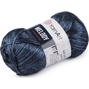 Příze Pletací příze Melody 100 g modrá capri 1 ks