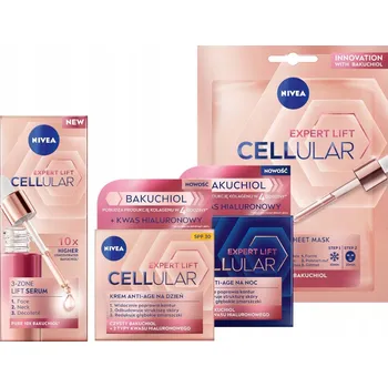 Kosmetická sada Kosmetická sada NIVEA ANTI-AGE Cellular Expert Lift 3-Strefové Sérum 30 ml