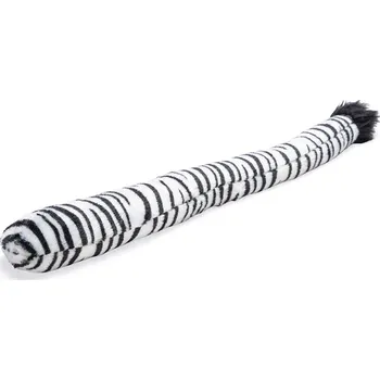 Hračka pro psa Beeztees džungle zebří ocas 50x6 cm