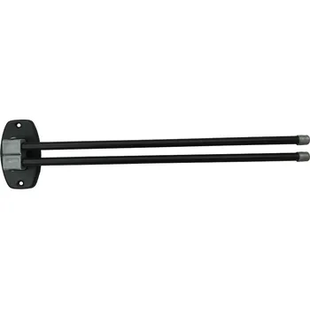 Sušák na prádlo Sušák 2-ramenný kovový černý