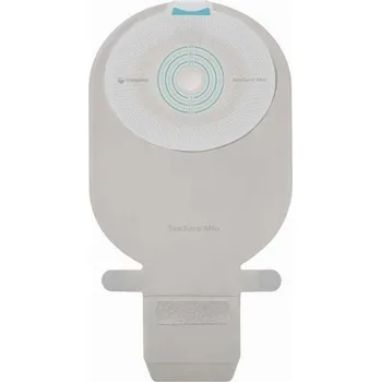 Stomie SenSura Mio Concave 1D výpustný sáček 10 ks—Maxi, šedý, měkký konvex, otvor 10 - 50 mm