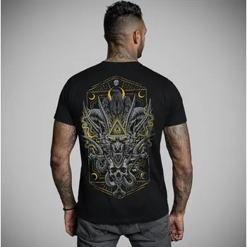 Pánské tričko tričko hardcore pánské - BLACK MAGIC - HYRAW - 253TS05 - M