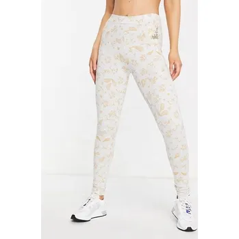 Dámské legíny RUSSELL ATHLETIC SVĚTLE ŠEDÉ LEGÍNY SE VZOREM (S)