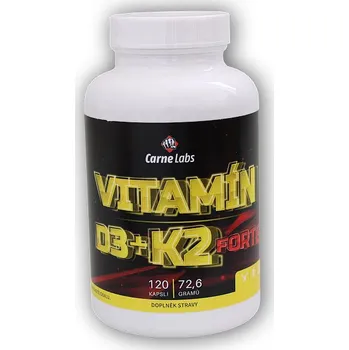 Carne Labs Vitamín D3 + K2 forte 120 kapslí