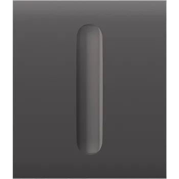 Centrální jednotka pro chytrou domácnost Ajax CenterButton (Dimmer) - Středový kryt stmívatelného tlačítka, šedá