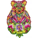 Wood Trick Spirit Bear Medvěd Dřevěné Puzzle