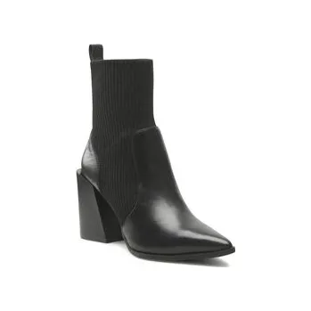 Dámské kozačky Aldo Polokozačky Ganina 16310132 Černá 39