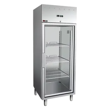 Lednice Skříň chladicí GN 700 l nerezová prosklená | REDFOX - MN 700G