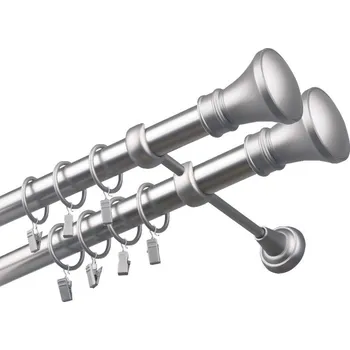 Garnýž Garnýž kovová 170 cm dvouřadá - dvojitá 25/25 Žezlo double Satina