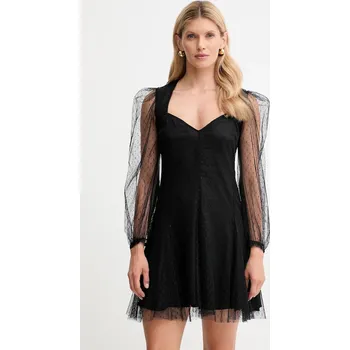 Dámské šaty Šaty Twinset černá barva, mini, 252TP2651 99X, vel. 36