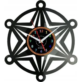 Hodiny Nástěnné hodiny Evevo černé 30 cm