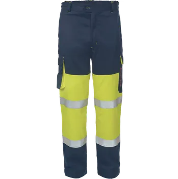 montérky Cerva TAP PM HV kalhoty žlutá/navy vel.M