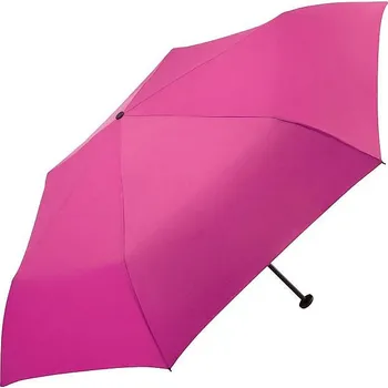 Deštník Fare FARE skládací ultralehký deštník TRAVELER MINI 5062 tmavě růžový