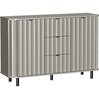 Komoda NOVADO s | komoda NO-1 | 137,2 cm | světle šedá