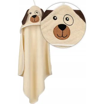 Dětská deka Deka s kapucí BabyMatex 100 x 100 cm bílá