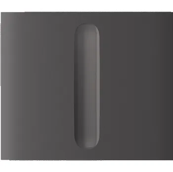 Centrální jednotka pro chytrou domácnost Ajax CenterButton (Dimmer) vertical - Středový kryt stmívatelného tlačítka, vertikální instalace, šedá