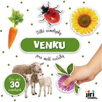 Bystrá hlava Venku - Velké samolepky pro malé ručičky