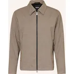 Boss Pánská Bunda Hanry, béžová / hnědá / tmavě hnědá, 46