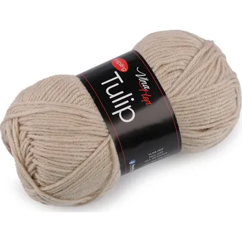 Příze Pletací příze Tulip 100 g béžová světlá 1 ks