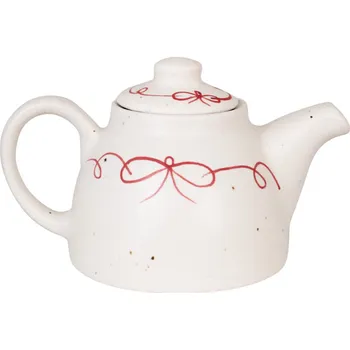 Konvice na čaj Strömshaga Čajová konvice VIOLA BOW, červená Strömshaga