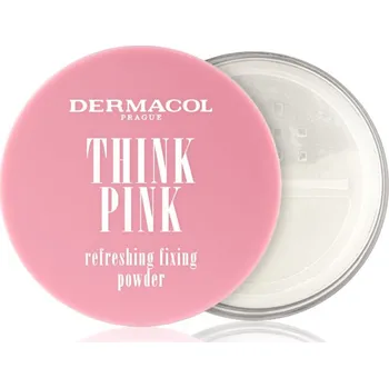 Přípravek na tvář Dermacol Think Pink transparentní sypký pudr 10 g