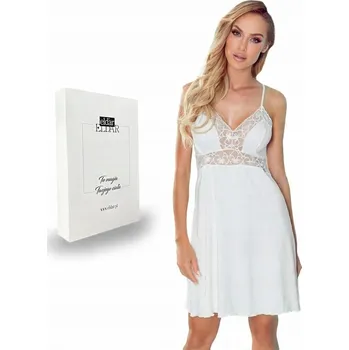 Dámská noční košile VISKÓZOVÁ NOČNÍ TRIČKO ELDAR NOČNÍ ecru S