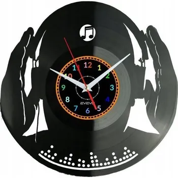 Hodiny Nástěnné hodiny Evevo černé 30 cm