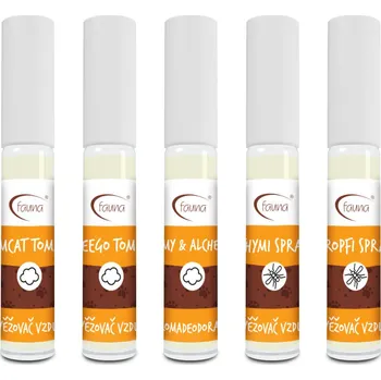 Kosmetika pro hlodavce AromaFauna Testovací sada LIKVIDÁTORŮ PACHU pro voňavé pelíšky sada 5 x 3 ml