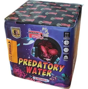 Zábavní pyrotechnika Pyro Moravia Kompakt Predatory water 36 ran