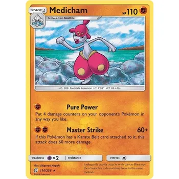 Sběratelská karetní hra Medicham 110/236 - Unified Minds Typ karty: Non-Holo