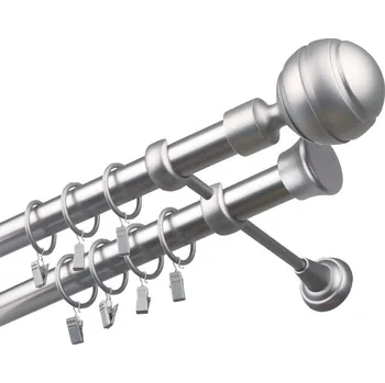 Garnýž Garnýž kovová 380 cm dvouřadá - dvojitá 25/25 Paola Satina