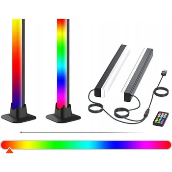 LED páska Chytré RGB Ambientní LED Světlo s Synchronizací, Sada 2ks, Scéna