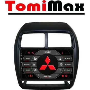 Autorádio TomiMax Mitsubishi, Peugeot, Citroen Android 14 autorádio s WIFI, GPS, USB, BT HW výbava: 4 Core 2GB+32GB LOW, Velikost obrazovky: Dotyková obrazovka: 9"