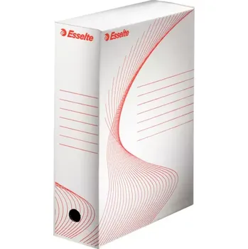 Archivační box Archivační krabice Esselte Standard 100 mm, bílá