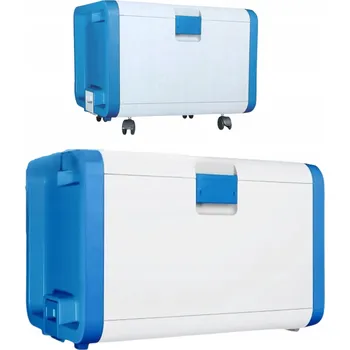 Úložný box MODRÝ multifunkční úložný box / kontejner 95L