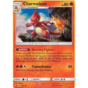 Sběratelská karetní hra Charmeleon 002/070 - Dragon Majesty Typ karty: Non-Holo